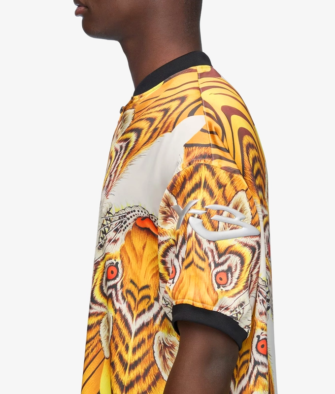 TIGER SATIN JERSEY