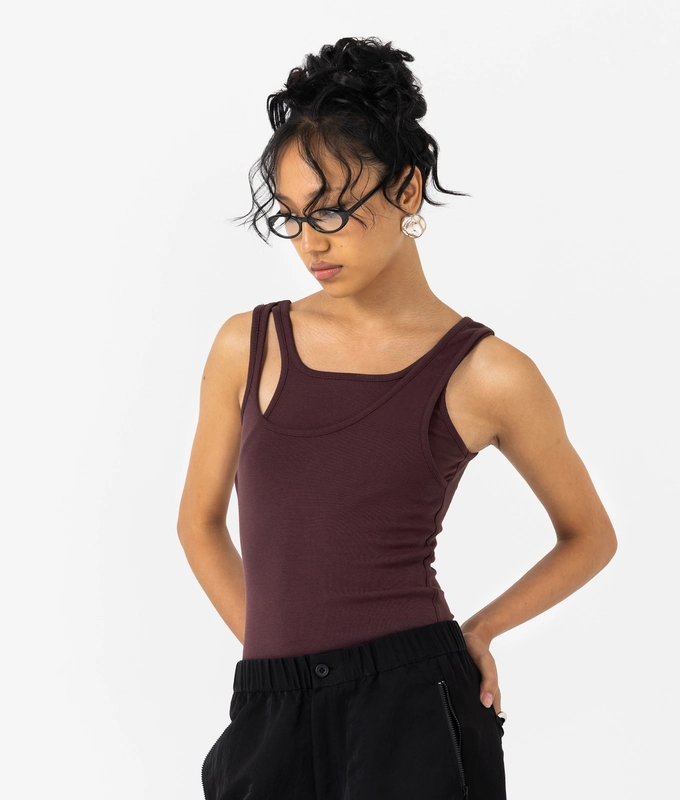 Asymmetric Tank Top