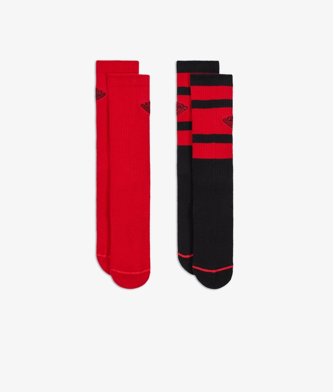 EVERYDAY ELEVATED CREW SOCKS 2 PAIRS