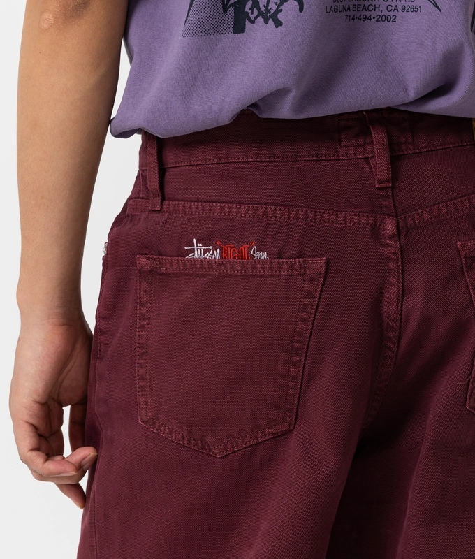 WASHED CANVAS RELAXED FIT BIG OL JEANS