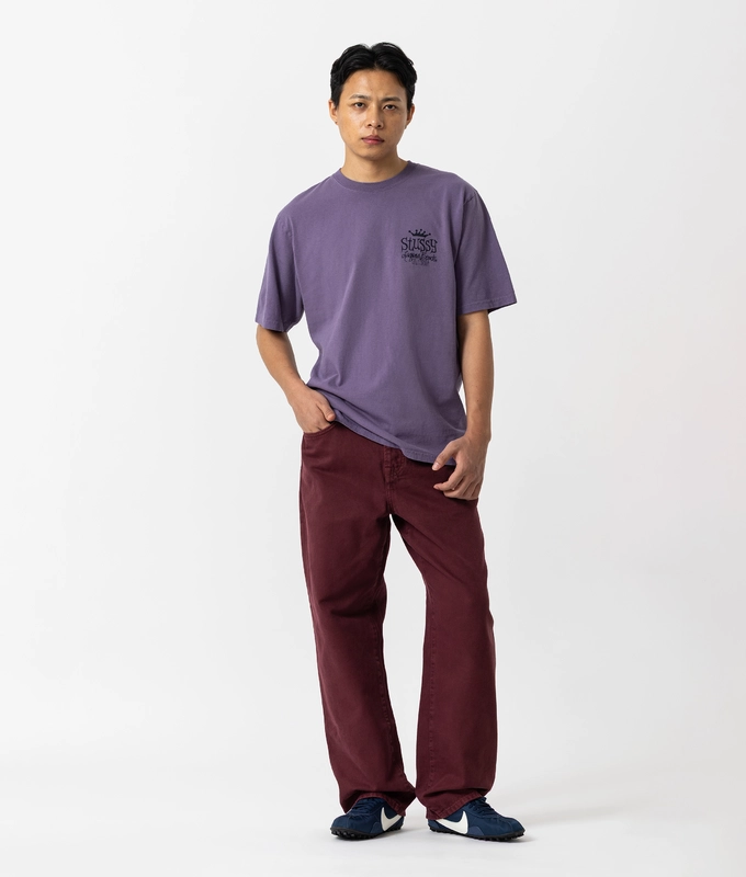 WASHED CANVAS RELAXED FIT BIG OL JEANS