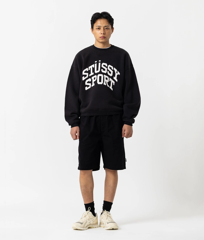 BIG CRACKLE SPORT CREW SWEATSHIRT