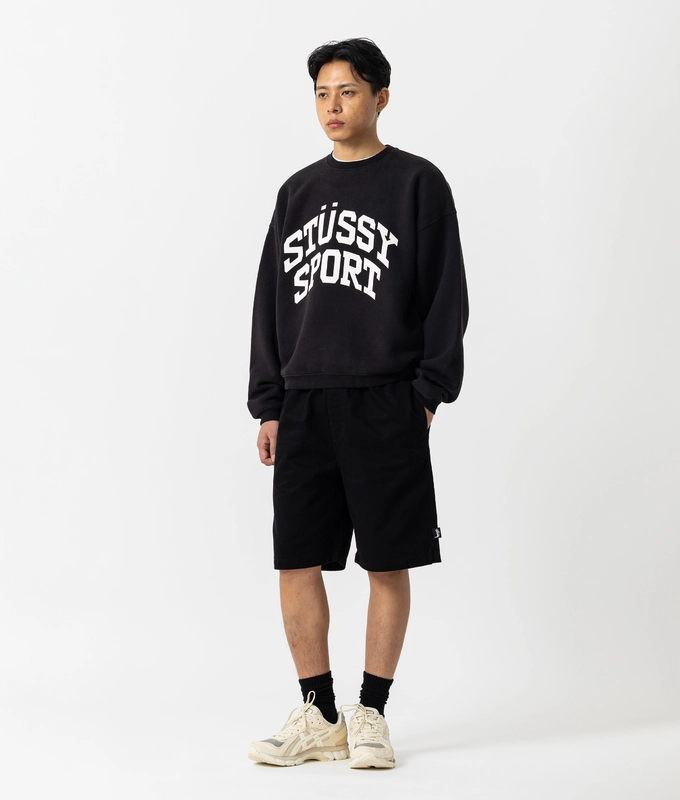 BIG CRACKLE SPORT CREW SWEATSHIRT