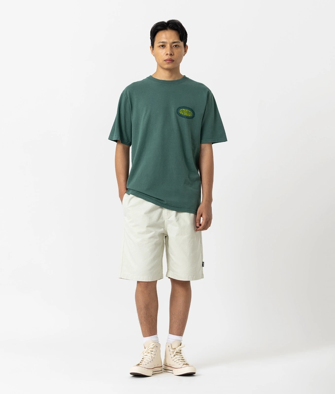 PIGMENT DYED TILE OVAL TEE