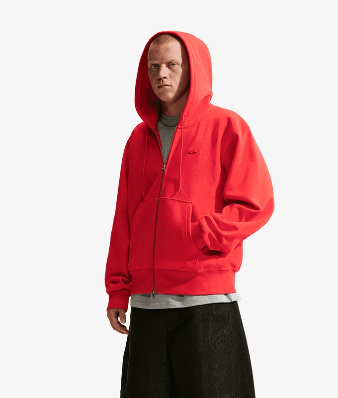 X NIKE 560 FLEECE FULLZIP HOODIE