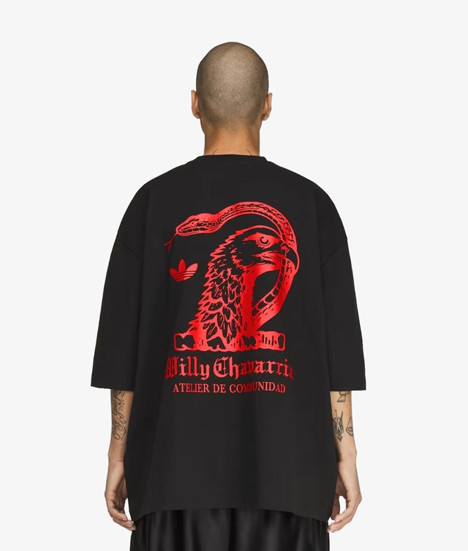 シャツ  x WILLY CHAVARRIA Adidas Originals - X WILLY CHAVARRIA DAZZLE T-SHIRT - VegNonVeg