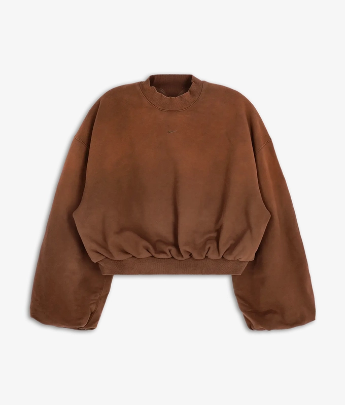 X NIKE STUDIO FLEECE CREW SWEATSHIRT