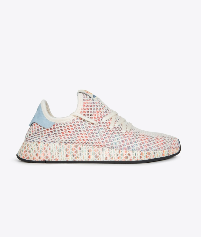 DEERUPT PRIDE 'CORE WHITE / ASH GREY' 