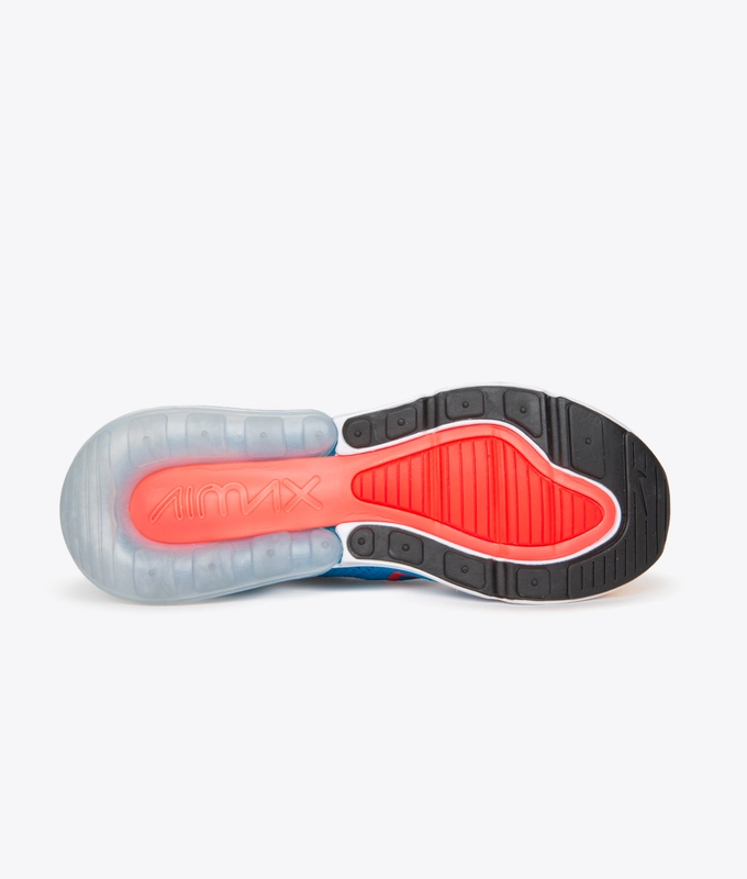 AIR MAX 270 FLYKNIT 'LASER ORANGE/BLACK-BLUE ORBIT'