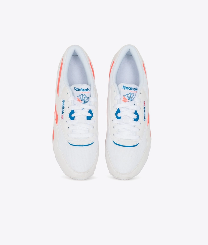 CLASSIC LEATHER NYLON M TXT 'WHITE/DIGITAL PINK'