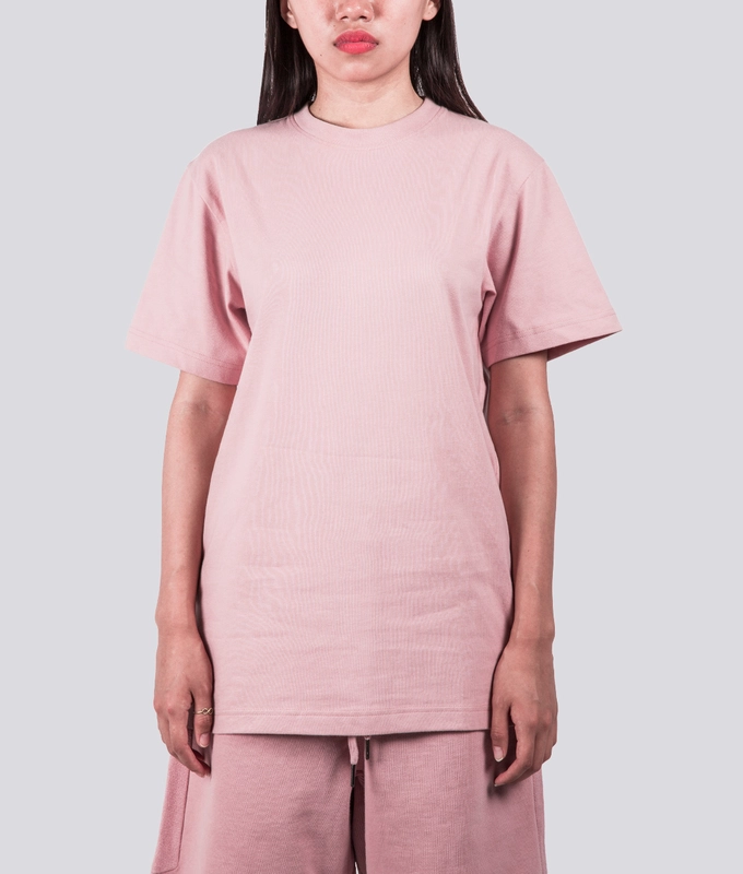 UNISEX STREET TEE 'DUSTY PINK'