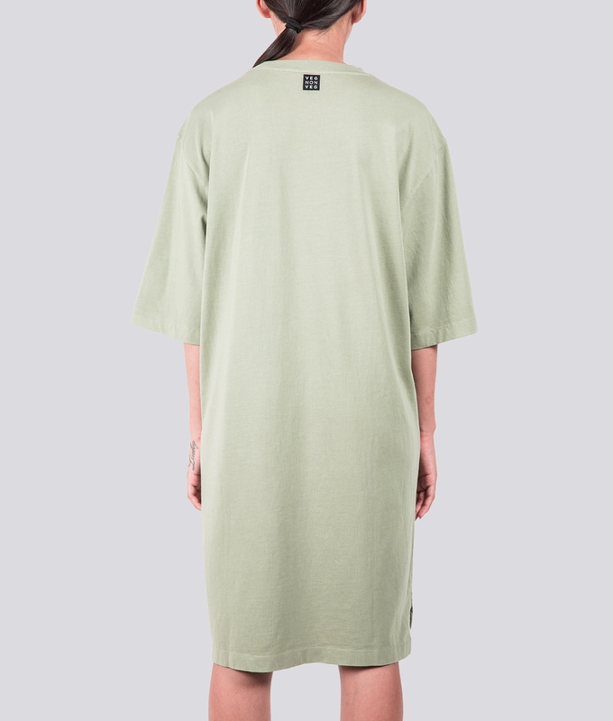 T-SHIRT DRESS 'Sage'