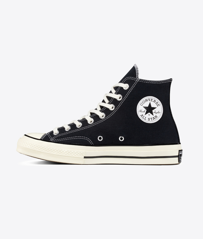 CHUCK 70 HIGH VINTAGE CANVAS 'BLACK/EGRET'