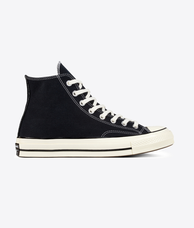 CHUCK 70 HIGH VINTAGE CANVAS 'BLACK/EGRET'