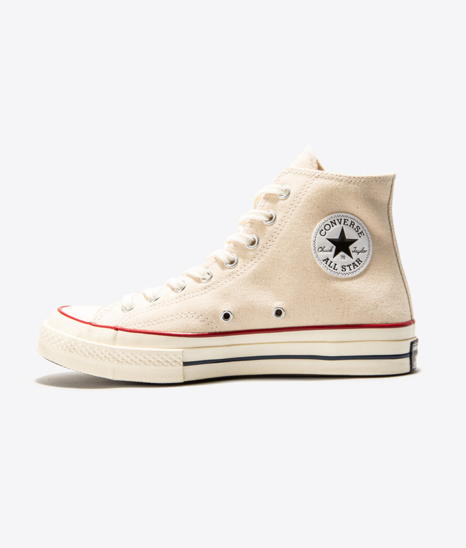 CHUCK 70 HIGH VINTAGE CANVAS 'PARCHMENT/GARNET-EGRET'