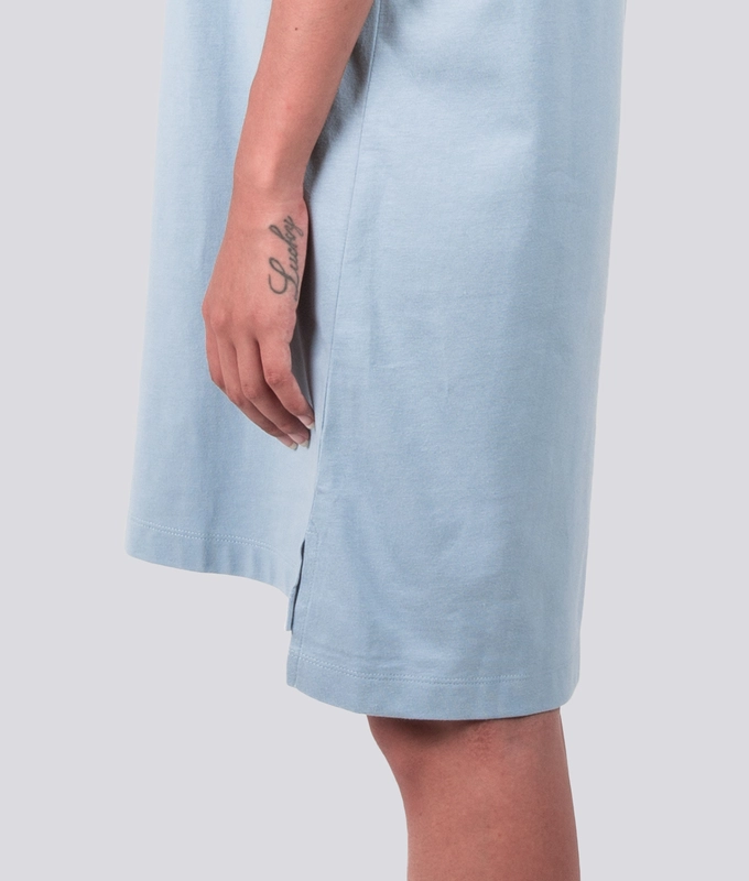 T-SHIRT DRESS 'Light Blue'