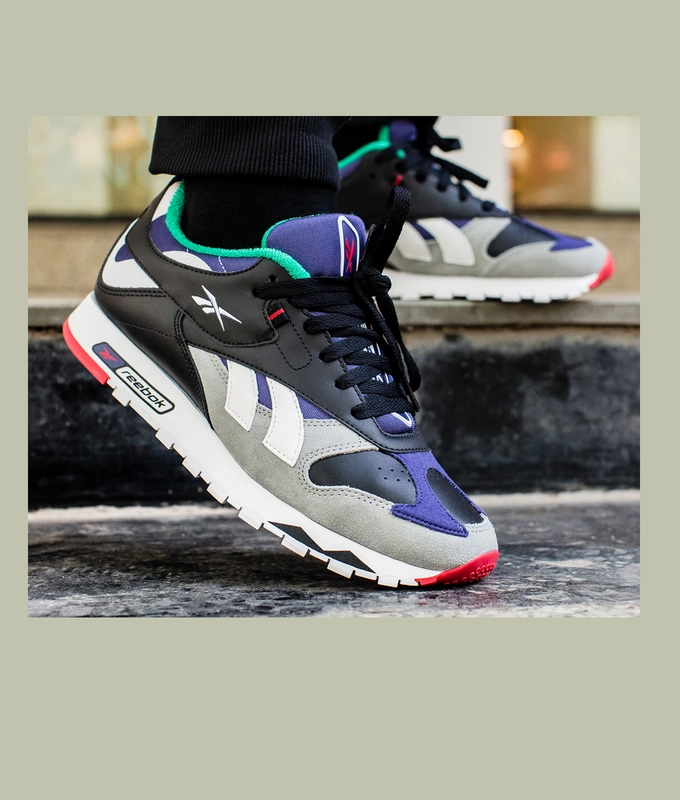 CL LEATHER ATI 30 'BLACK/GREY/MIDNIGHT INK'