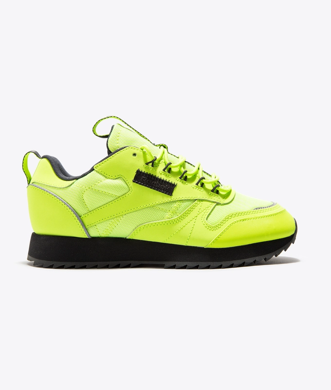 CL LEATHER RIPPLE TRAIL 'neon lime/neon lime/true grey 8'