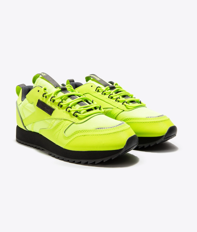 CL LEATHER RIPPLE TRAIL 'neon lime/neon lime/true grey 8'