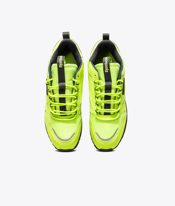 CL LEATHER RIPPLE TRAIL 'neon lime/neon lime/true grey 8'