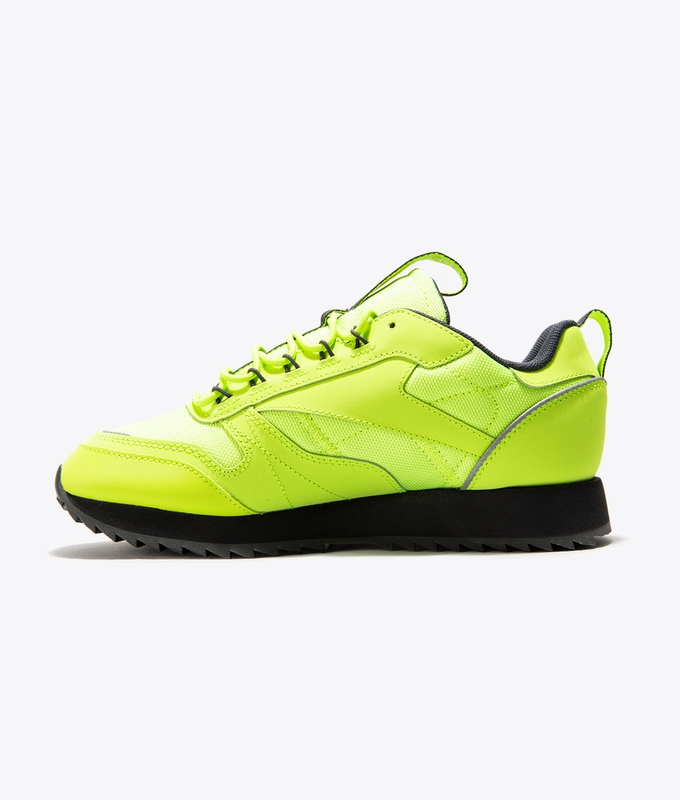 CL LEATHER RIPPLE TRAIL 'neon lime/neon lime/true grey 8'
