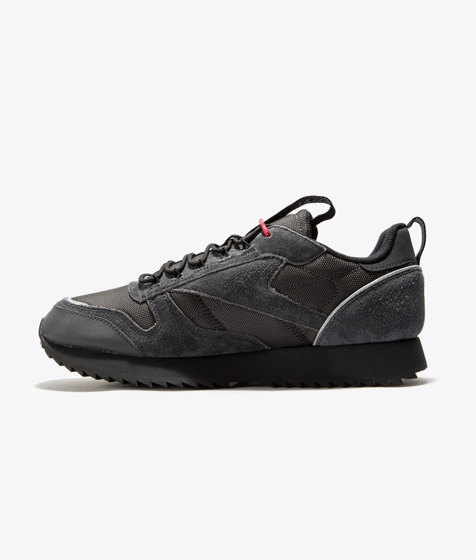 CL LEATHER RIPPLE TRAIL 'TRGRY8/BLACK/PANTON'