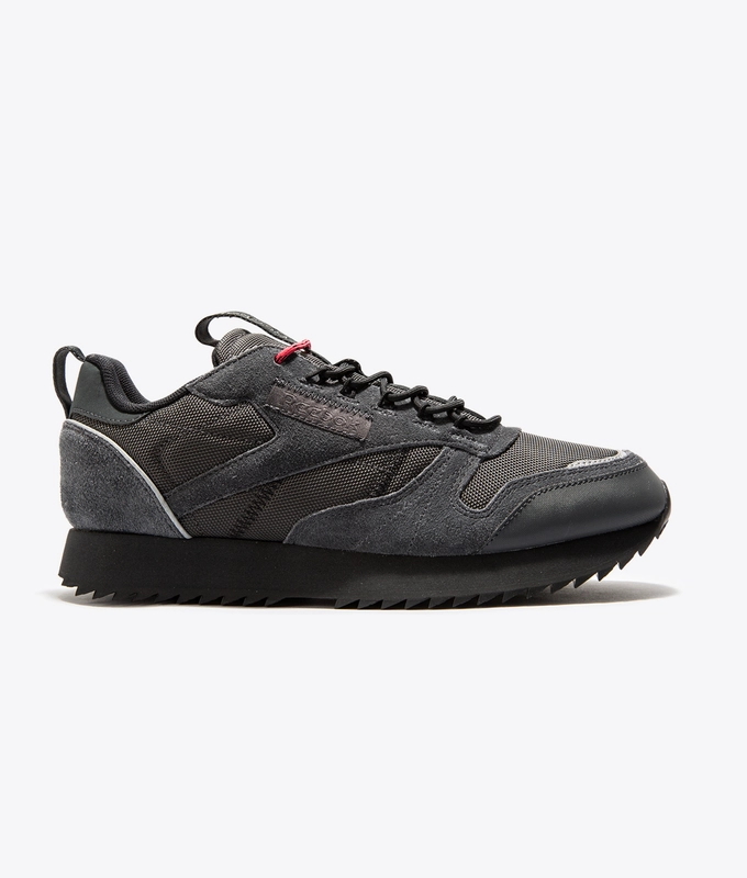 CL LEATHER RIPPLE TRAIL 'TRGRY8/BLACK/PANTON'