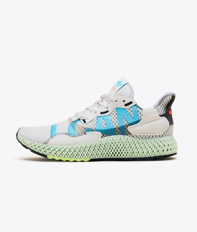 ZX 4000 4D 'GREY ONE / SOLAR RED / BRIGHT CYAN'