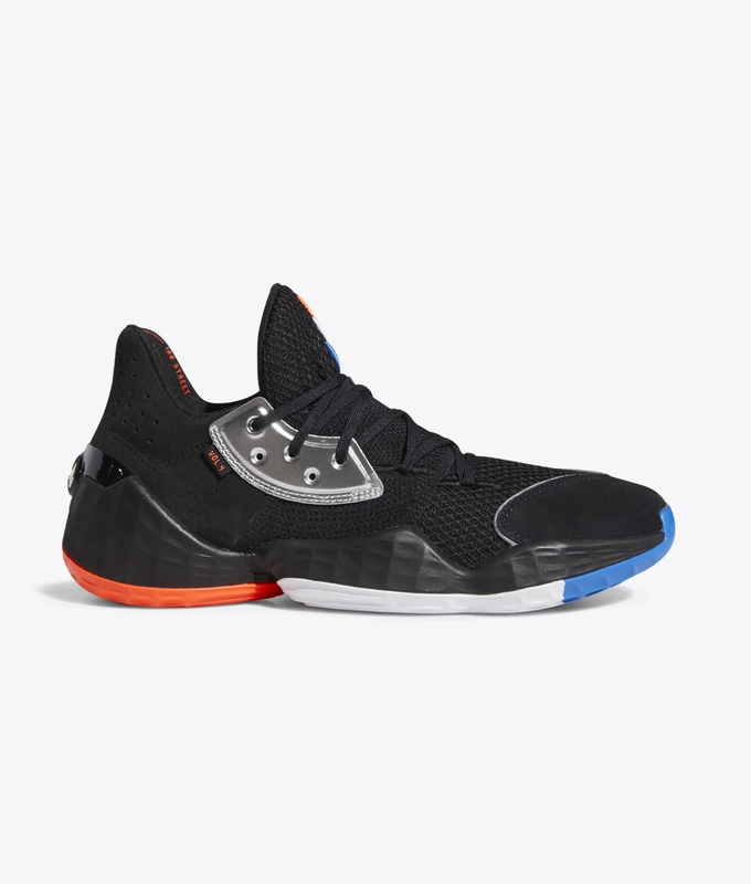 HARDEN VOL 4 SHOES 'CORE BLACK / SILVER METALLIC / BRIGHT BLUE'