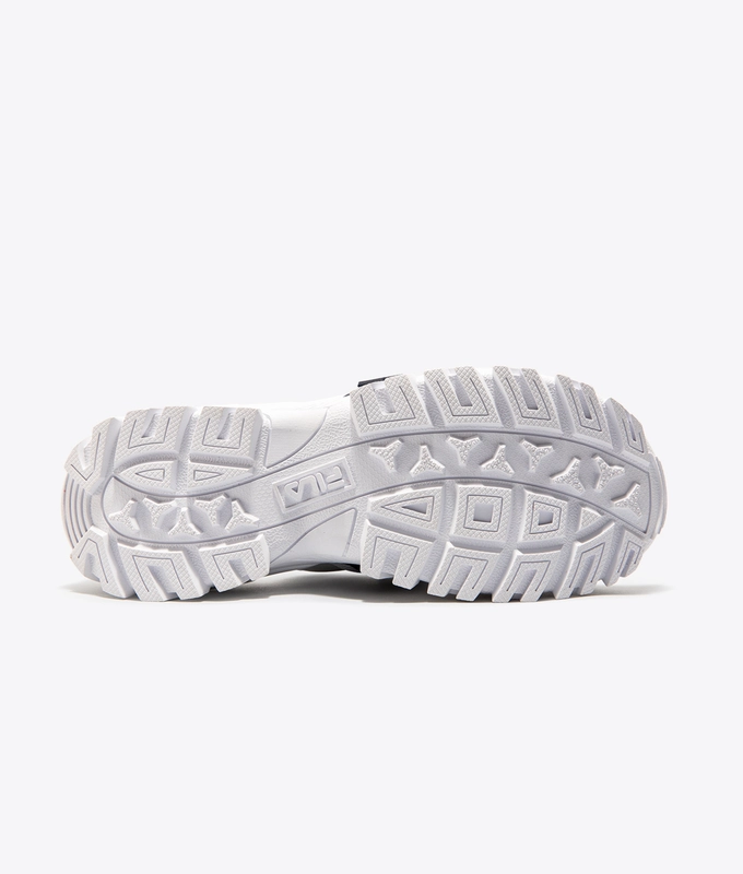 OUTDOOR SLIDE 'WHITE/FLA NVY'