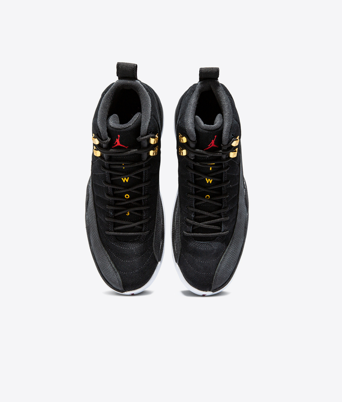 Air Jordan 12 Retro 'BLACK/BLACK-WHITE-TAXI'