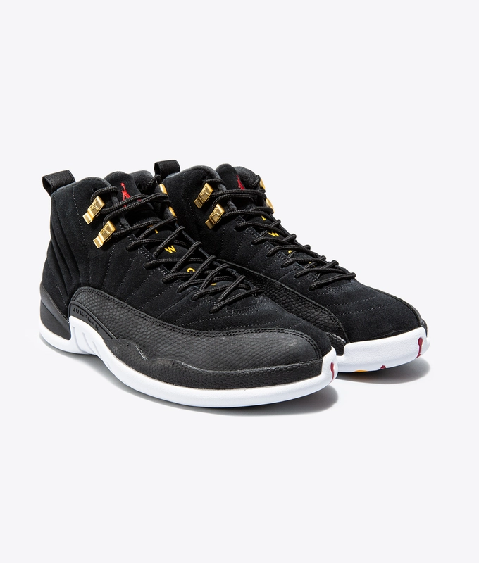 Air Jordan 12 Retro 'BLACK/BLACK-WHITE-TAXI'