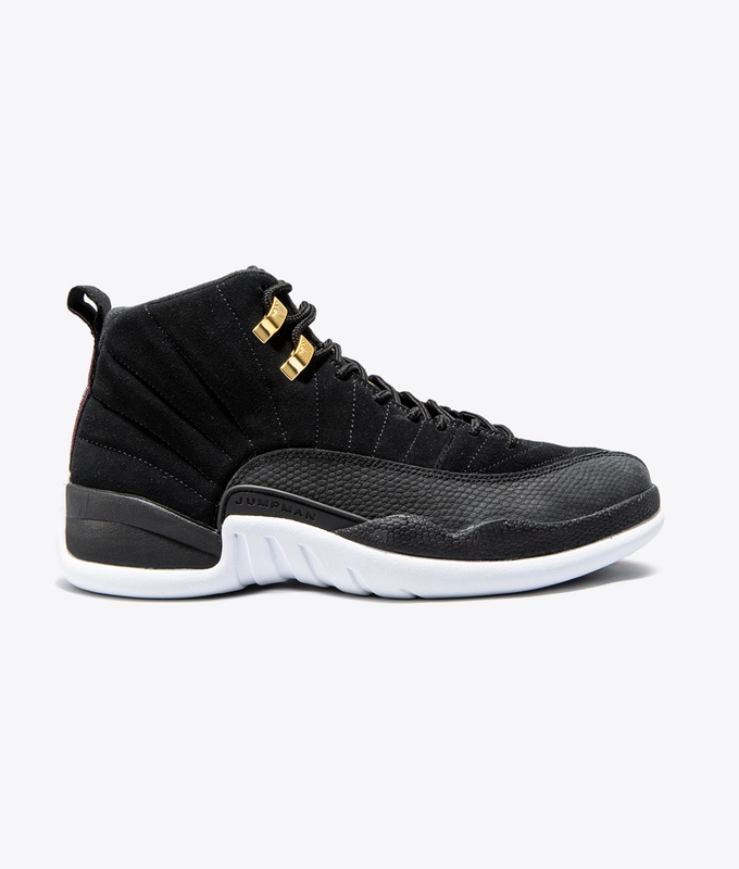 Air Jordan 12 Retro 'BLACK/BLACK-WHITE-TAXI'