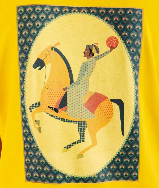 PACER TEE 'YELLOW'