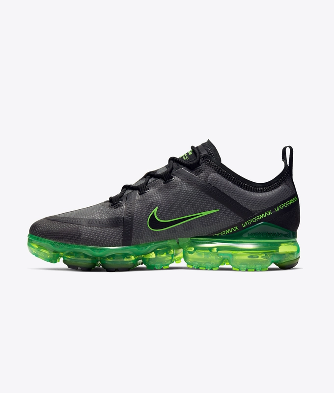 AIR VAPORMAX 2019 'BLACK/BLACK-SCREAM GREEN NOIR/VERT HURLANT/NOIR'