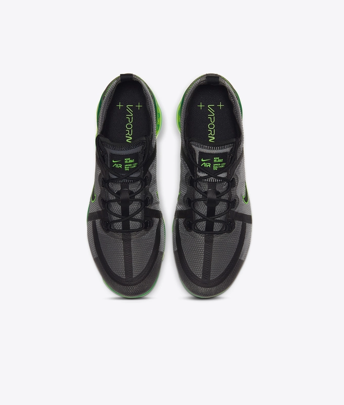AIR VAPORMAX 2019 'BLACK/BLACK-SCREAM GREEN NOIR/VERT HURLANT/NOIR'