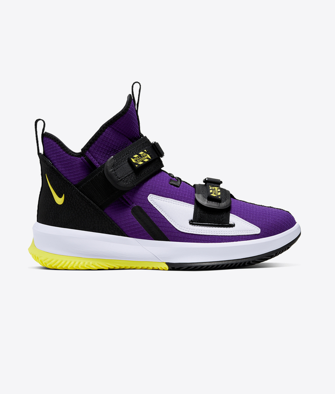 LEBRON SOLDIER X111 SFG EP 'VOLTAGE PURPLE /DYNAMIC YELLOW'