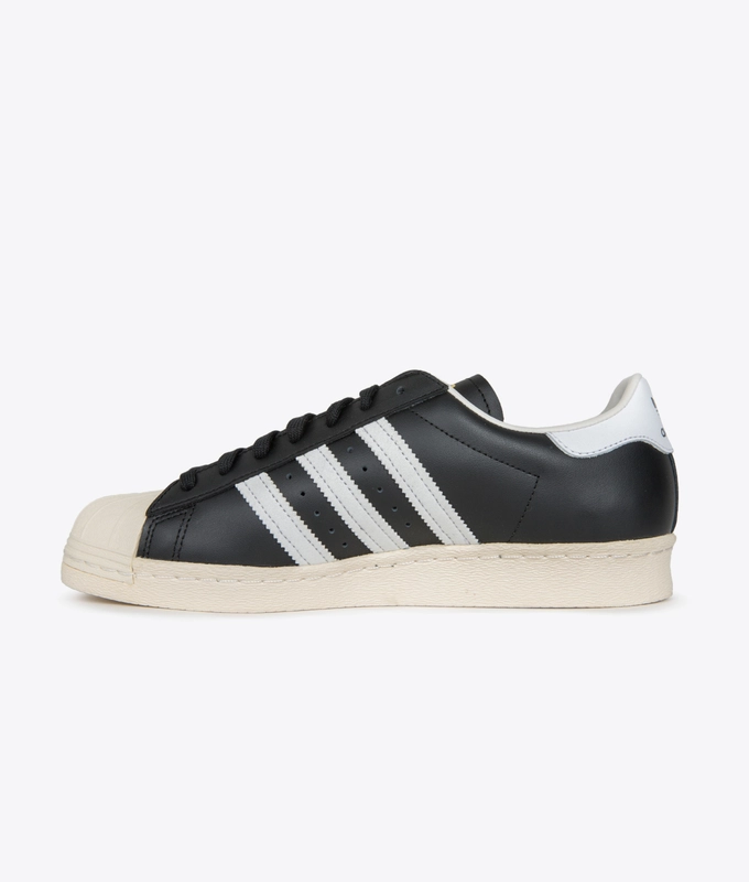 SUPERSTAR 80S 'CORE BLACK/WHITE/CHALK WHITE'