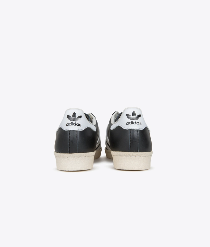 SUPERSTAR 80S 'CORE BLACK/WHITE/CHALK WHITE'