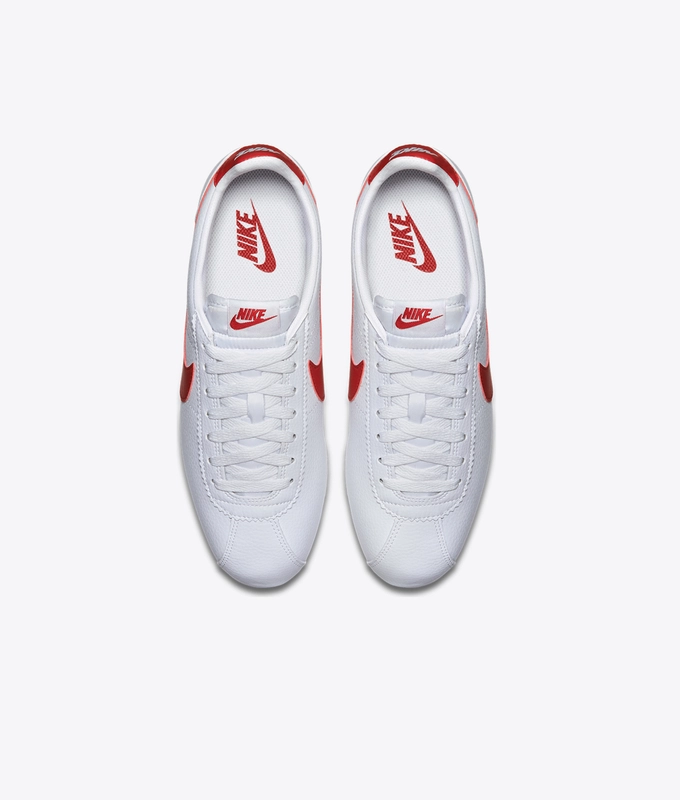 CLASSIC CORTEZ LEATHER 'WHITE VARSITY RED'
