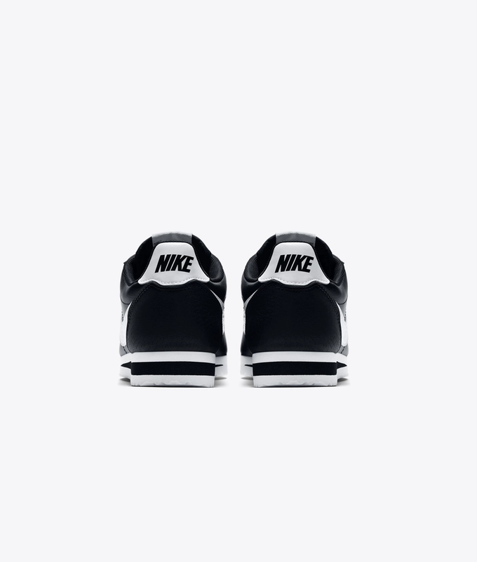 WMNS CLASSIC CORTEZ LEATHER 'BLACK WHITE'