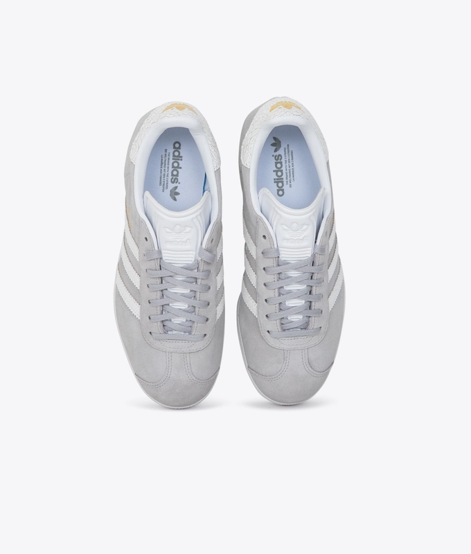 GAZELLE 'GREY/FTWR WHITE'