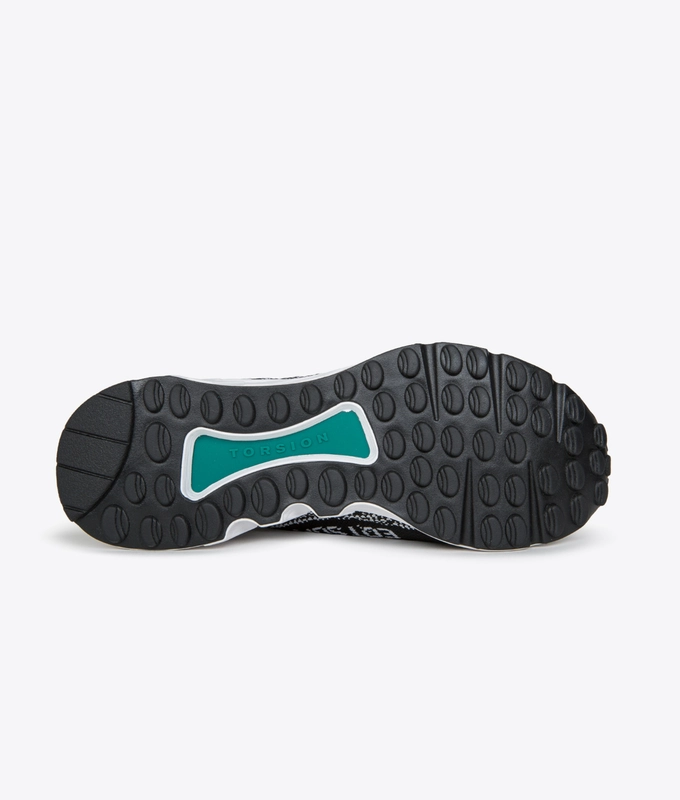 EQT SUPPORT SOCK PK 3/3 'cloud white/core black/sub green'