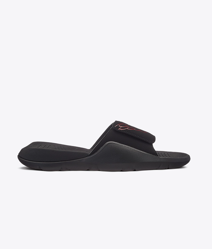 JORDAN HYDRO 7 'BLACK/RED'