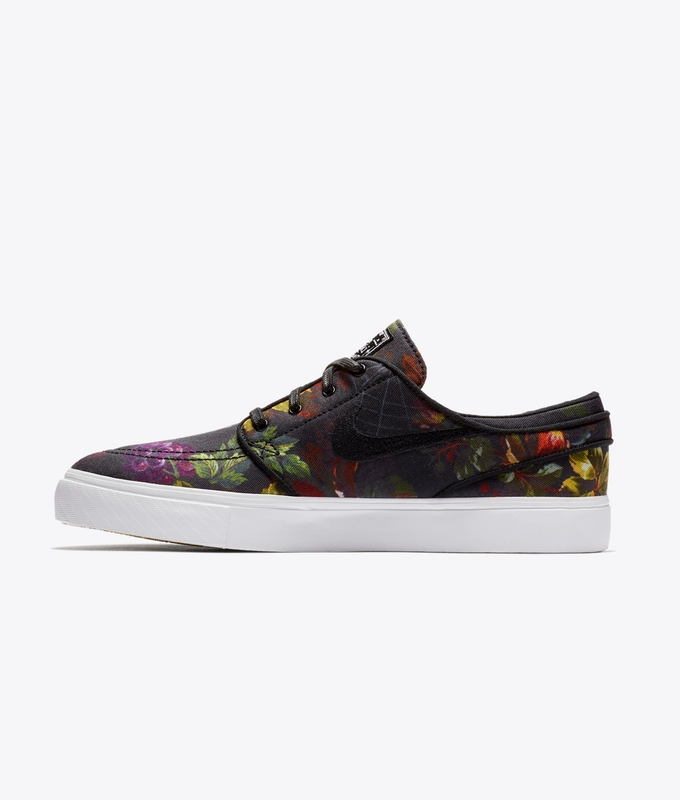 SB ZOOM STEFAN JANOSKI CANVAS 'FLORAL/BLACK'