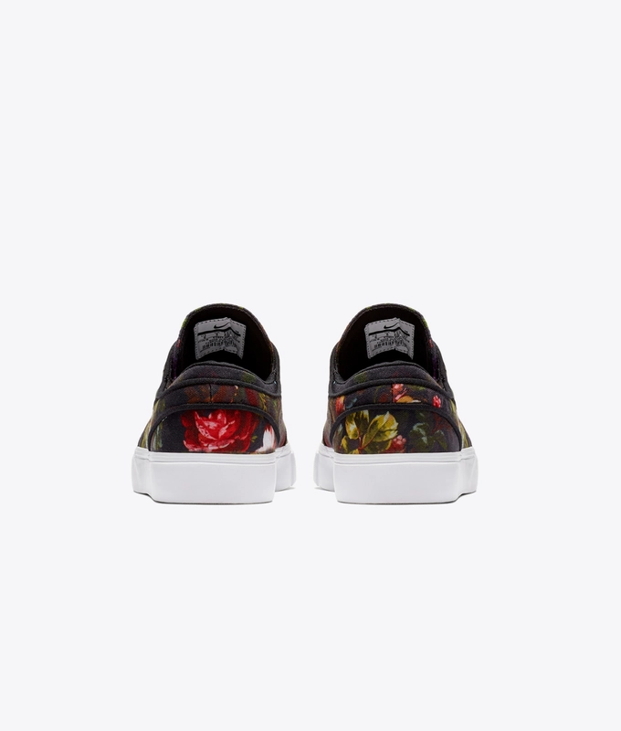 SB ZOOM STEFAN JANOSKI CANVAS 'FLORAL/BLACK'