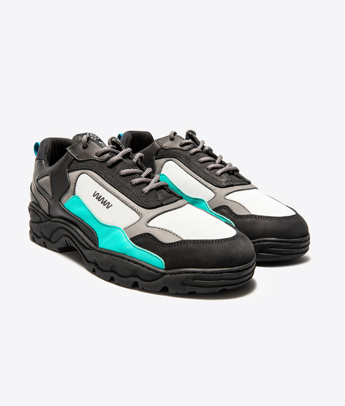 What We Wear x Filling Pieces Low Curve Iceman 'TRIMIX BLACK/BLUE'