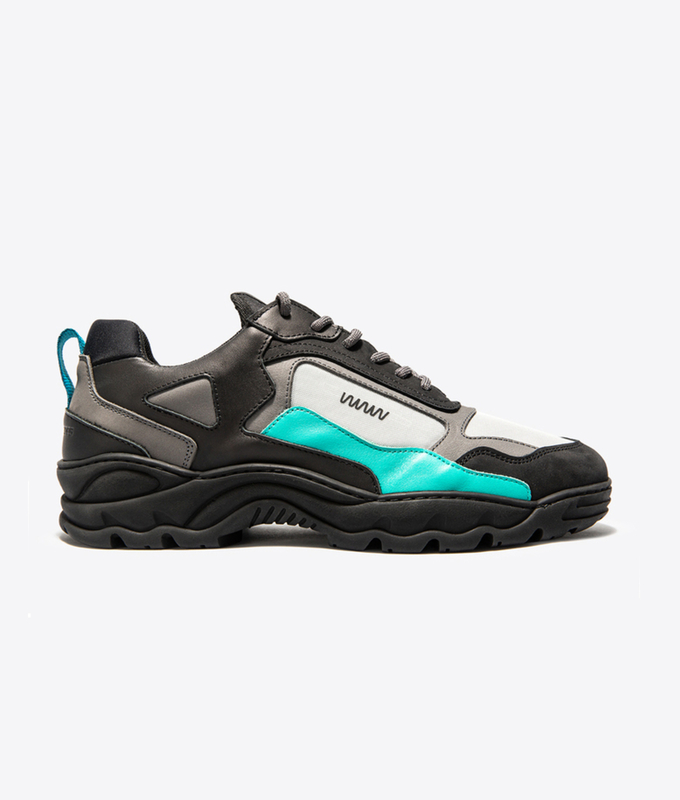 What We Wear x Filling Pieces Low Curve Iceman 'TRIMIX BLACK/BLUE'