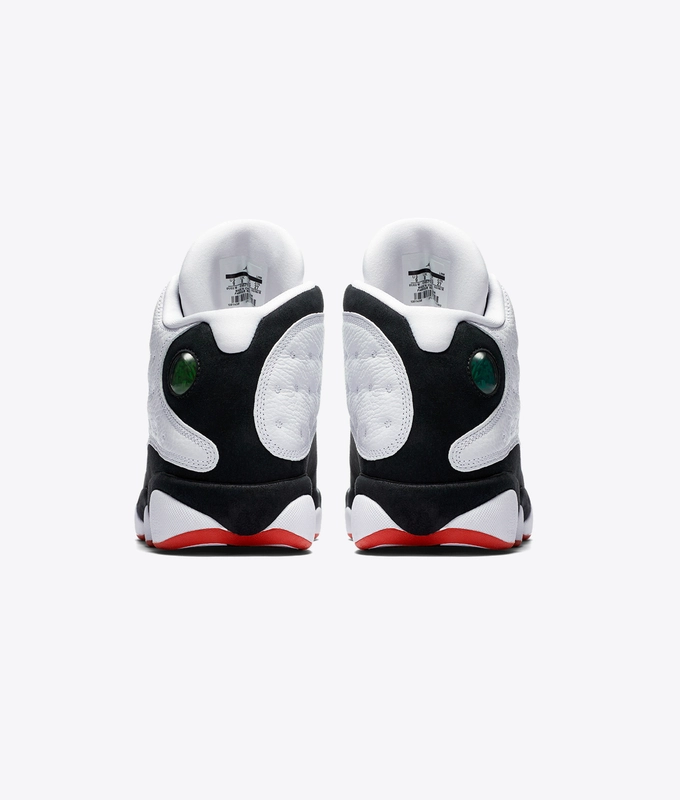 AIR JORDAN 13 RETRO 'WHITE/TRUE RED-BLACK'