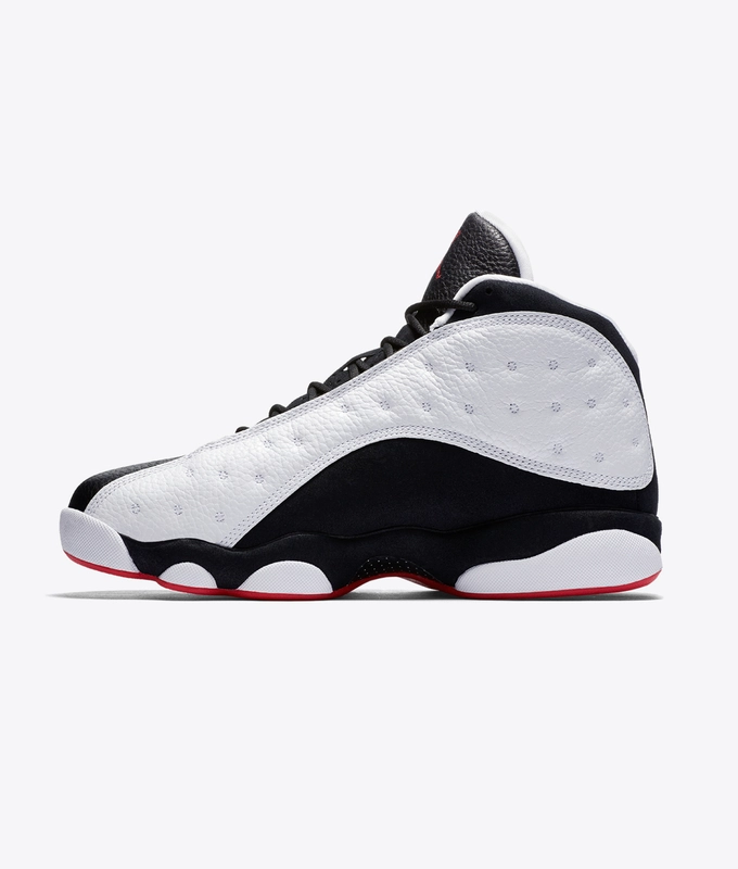 AIR JORDAN 13 RETRO 'WHITE/TRUE RED-BLACK'